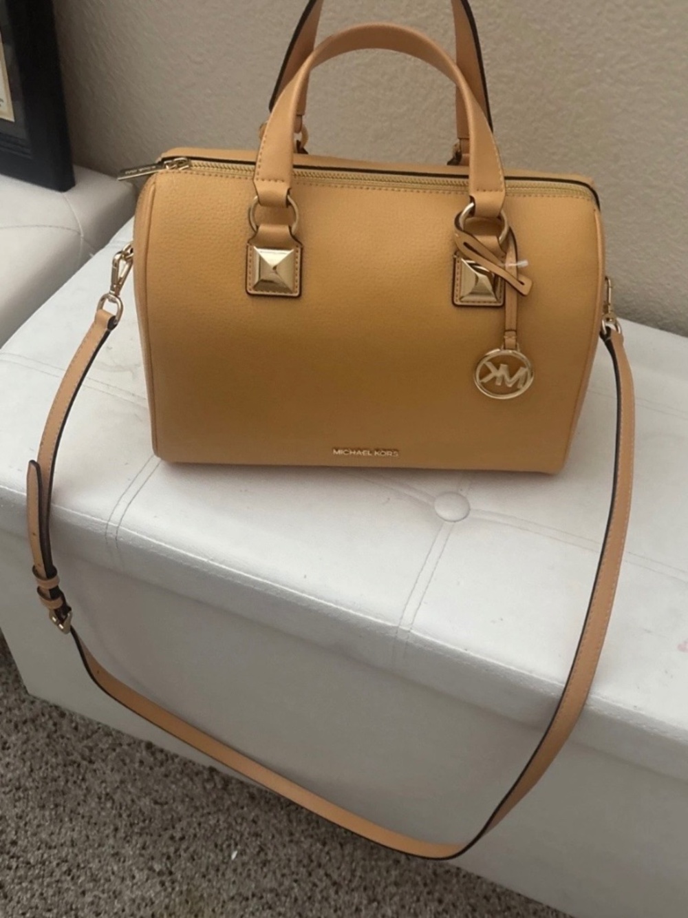 Michael Kors, large leather handbag brand new with tags